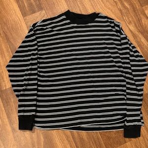 Urban Outfitters Black and White Stripped Shirt